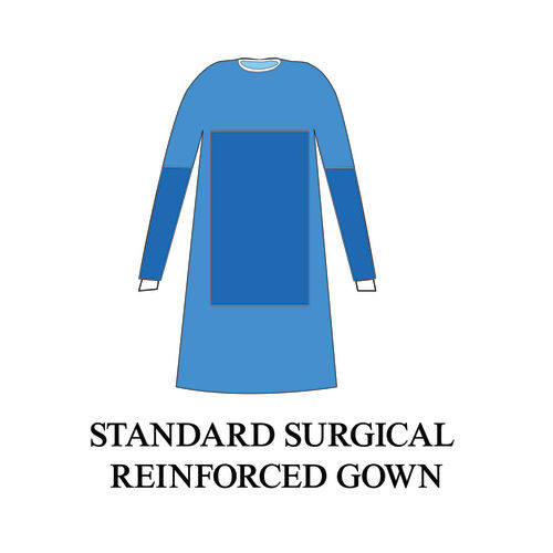 STANDARD SURGICAL REINFORCED GOWN