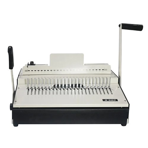 Manual Comb Binding Machine With Margin Control