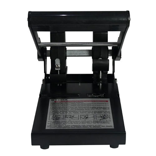 2 Hole Punch Machine - Color: Black