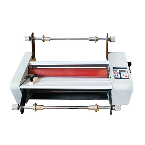 Roll To Roll Thermal Lamination Machine - Color: White