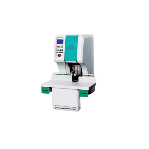 Single Hole Tube Binding Machine - Color: White