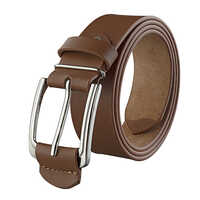 Dtb1510 Mens Leather Belt - Color: Brown