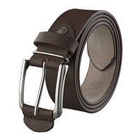 Dtb1511 Mens Leather Belt - Color: Brown