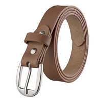 Dtb1516 Ladies Leather Belt - Color: Brown