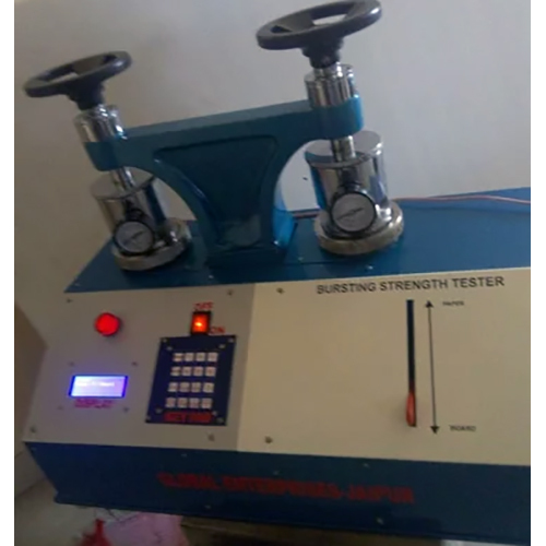 Bursting Strength Tester With Pressure Indicator Double Head