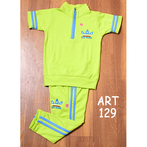 Kids Half Sleeve Tracksuit