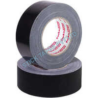 Black Gaffer Tape - Cloth-backed, 5cm X 30m, Black | Strong Adhesive, High Tensile Strength, Single-sided, 0.25mm Thickness