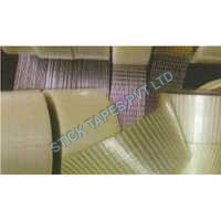 Straight And Cross Filament Tapes - Pvc Material, Single Sided, White Color | Acrylic Pressure Sensitive Adhesive