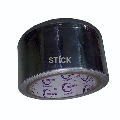 Foil Tapes - Aluminum Foil, 50mm x 50m, Silver | High Tensile Strength, Acrylic Adhesive, Single-Sided, 0.05mm Thickness
