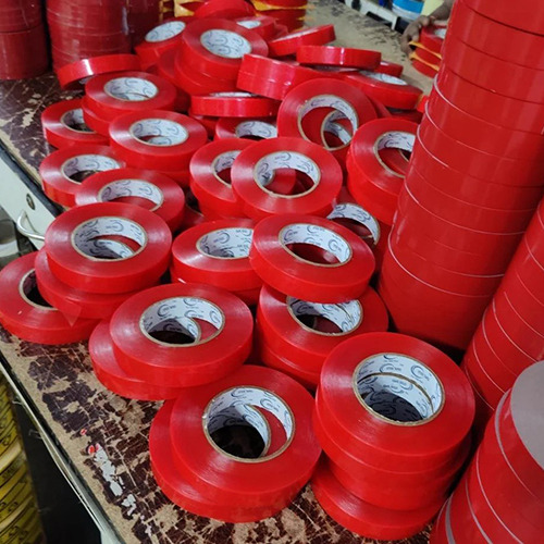 Polyester Tape With White Adhesive