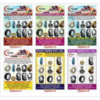 Tamper Evident Label - Pvc Material, Single-sided Acrylic Adhesive, Multi-colour Designs | 1-year Warranty For Business Use