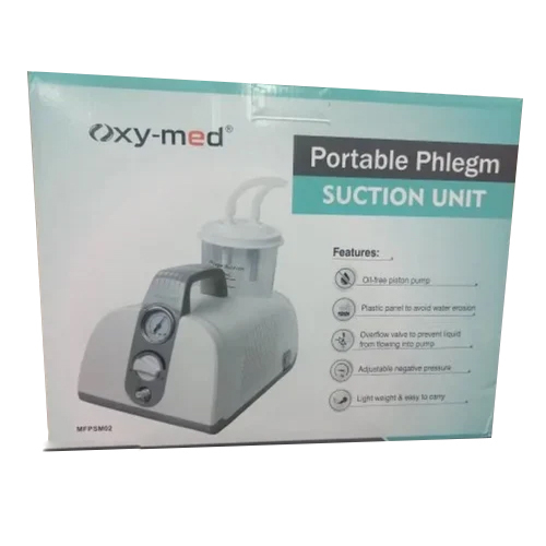 Oxymed Portable Sunction Machine