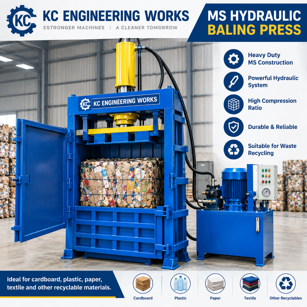 MS Hydraulic Bailing Press