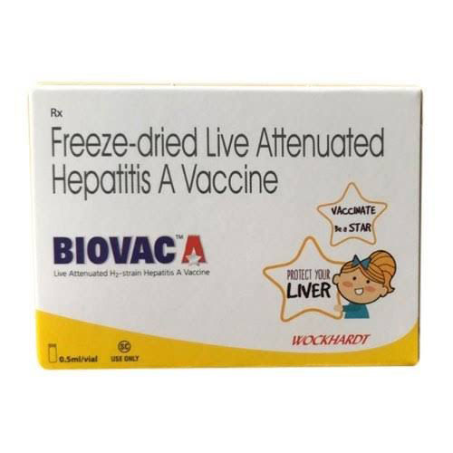 Freeze-Dried Live Attenuated Hepatitis A Vaccine Injection