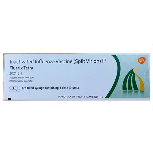 Inactivated Influenza Vaccine Ip - Drug Type: Injection