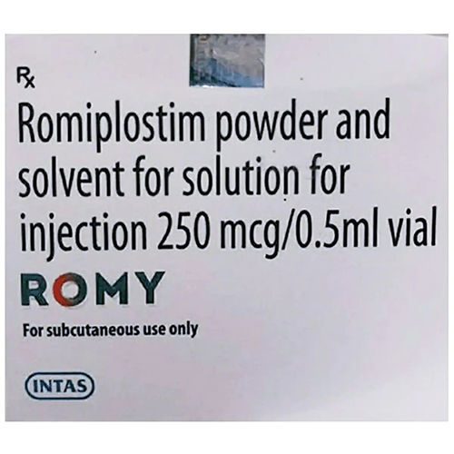 250 MCG Romiplostim Powder And Solvent For Solution For Injection