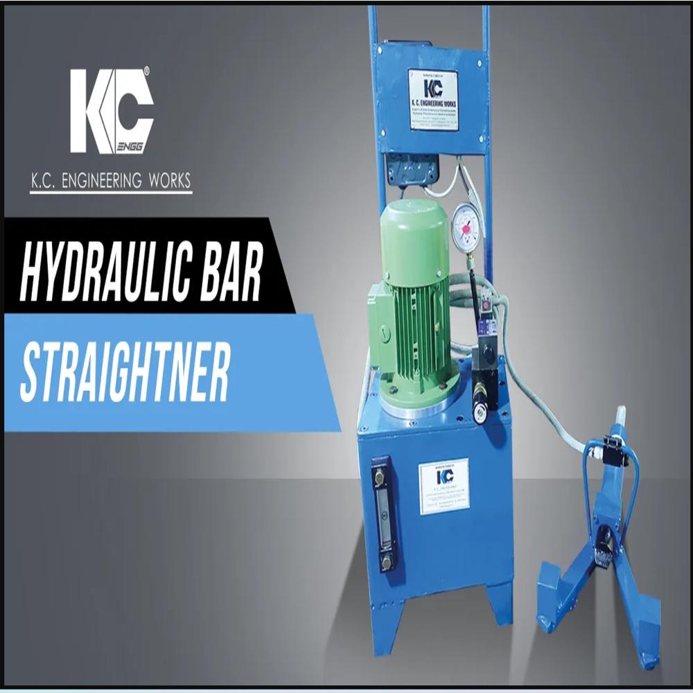Automatic Ms Hydraulic Bar Straightener