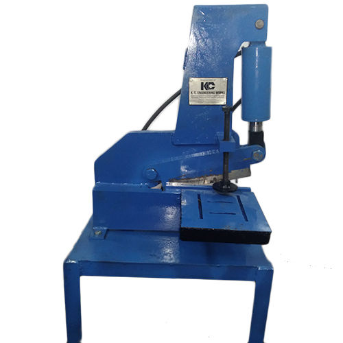 Blue Industrial Hydraulic Shear Cutter