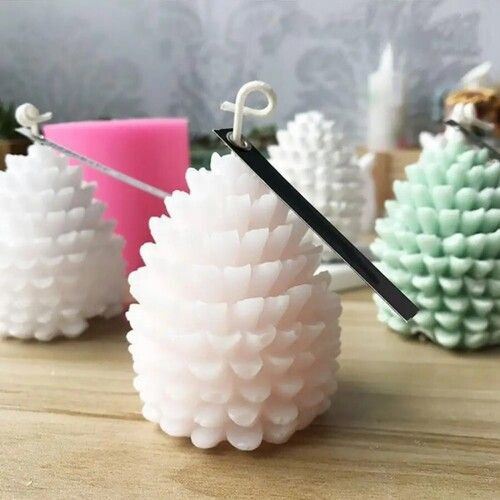 pine cone candle