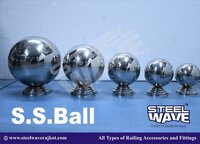 Railing Accessories And Fittings - Stainless Steel, Polished Finish, Silver Color | Durable And Elegant Railing Solutions