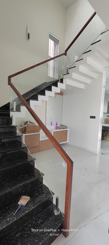 aluminum glass railing