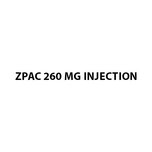 Zpac 260 Mg Injection