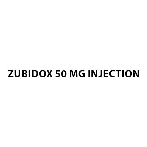 Zubidox 50 mg Injection