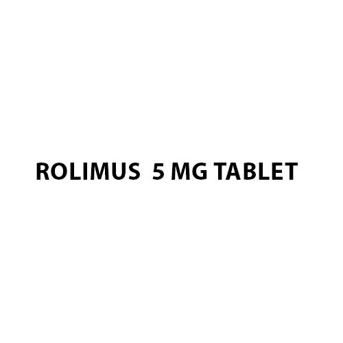 Rolimus 5 mg Tablet