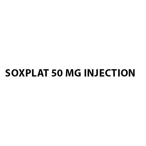 Soxplat 50 mg Injection