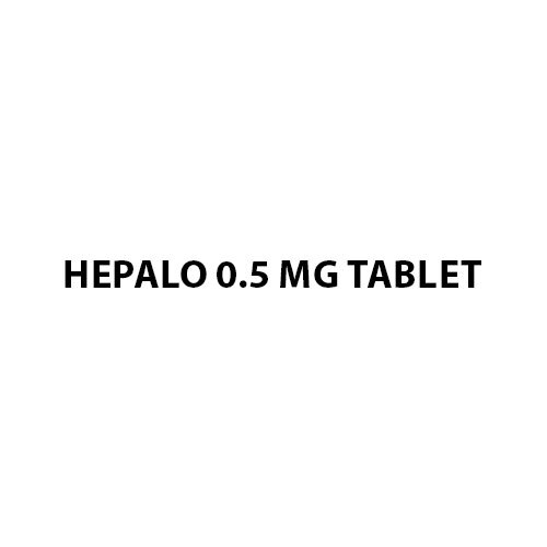 Hepalo 0.5 mg Tablet