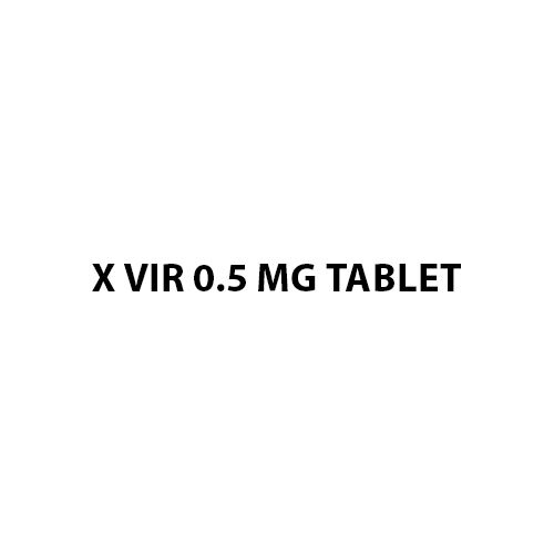 X Vir 0.5 mg Tablet