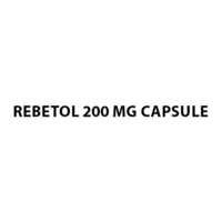 Rebetol 200 Mg Capsule - Recommended For: Patients With Chronic Hepatitis C Infection