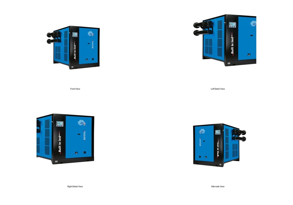 Refrigerant Air Dryer - Customizable Size, 415 Volt Electric Power | Industrial-Grade, Reliable Warranty, Professional Blue Finish
