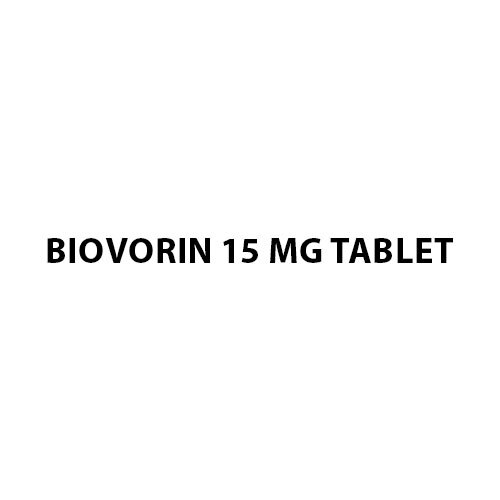 Biovorin 15 mg Tablet
