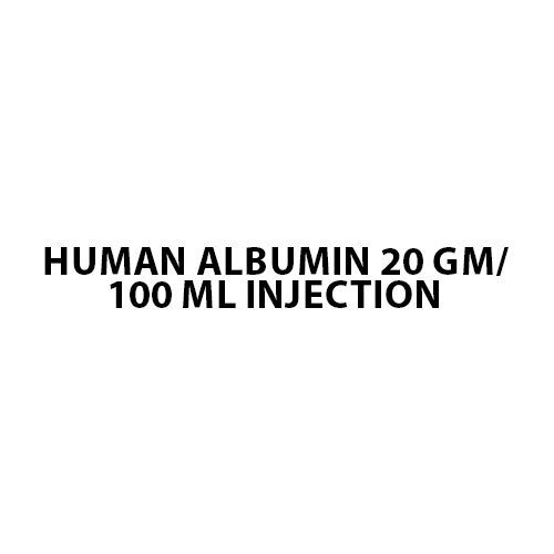 Human Albumin 20 gm-100 ml Injection