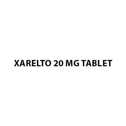 Xarelto 20 mg Tablet