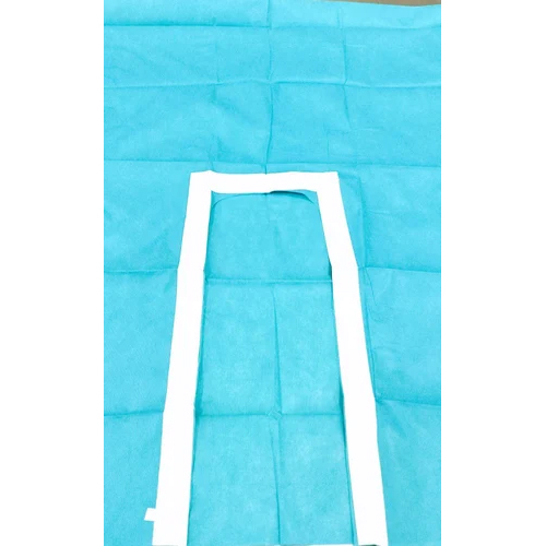 Sky Blue Disposable U Drape