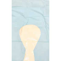 Disposable Hip U Drape - Color: Sky Blue And White