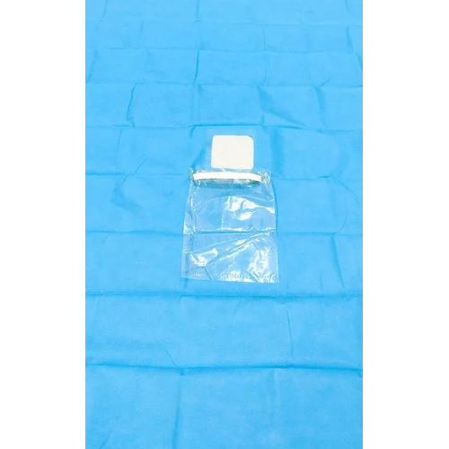 Sky Blue And White Disposable Eye Drape