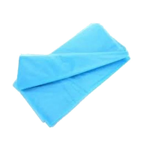 Sky Blue And White Hospital Bed Sheet