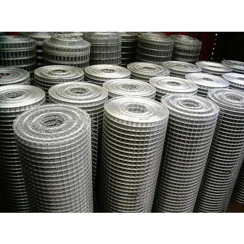 Silver Gi Welded Wire Mesh