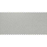 Diamond Wire Mesh - Stainless Steel, Silver Color | Galvanized Coating, Expanded Steel Wire Design For Versatile Applications