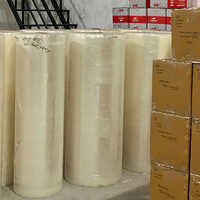 Bopp Jumbo Roll Tape - Single Sided, Transparent Color, Various Thicknesses Available | Durable Bopp Material