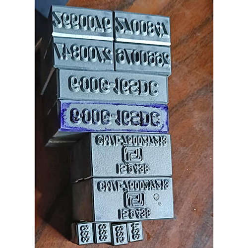 Engraved Metal Stamping  Marking Emboss Punch