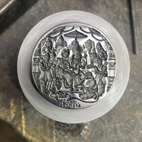 Stainless Steel Engraving God Die Emboss Punch