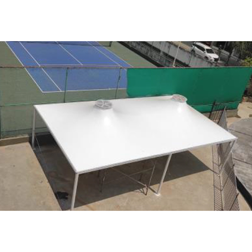 Double Conical Covering Shed