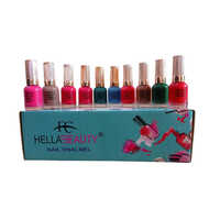 Candy Hella Beauty Nail Paint - 11ml Liquid Formula, Vibrant Long-Lasting Colors, Customized Size for On-the-Go Touch-Ups