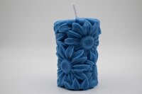 Sunflower Pillar Scented Candle