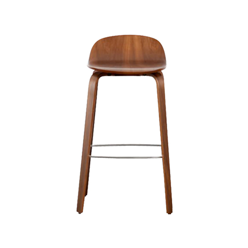 Rocky Wooden High Counter Chair