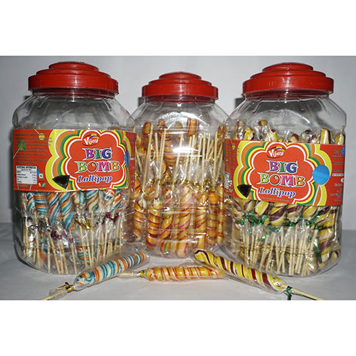 Different Available Kulfi Shaped Big  Lollipop